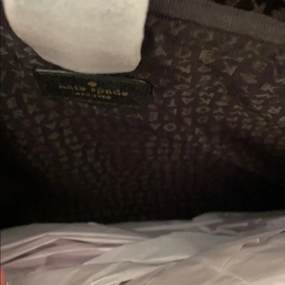 kate spade Black Nylon Laptop Tote